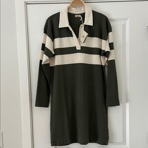 NWT Faherty Sport Jersey Polo Dress
